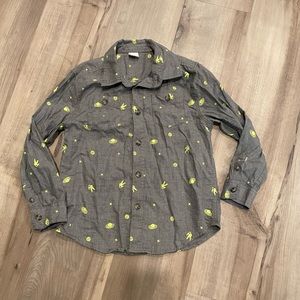 Gymboree Long Sleeve button up shirt size S